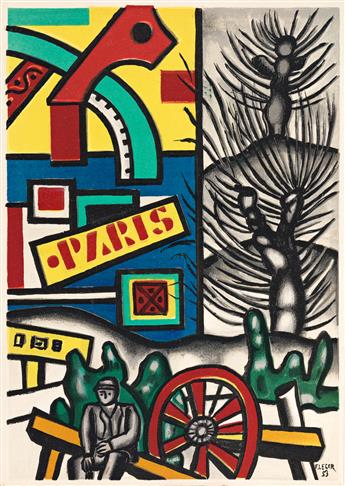 FERNAND LÉGER (after) Entretien de Fernand Léger avec Blaise Cendrars et Louis Carré sur Le Paysage dans loeuvre de Léger